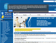 Tablet Screenshot of ketoan-smart.com